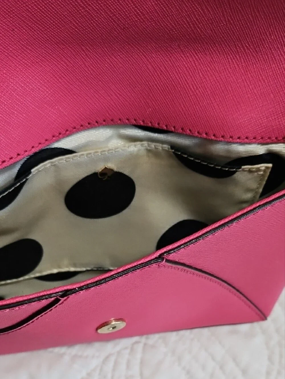 EUC Kate Spade Cedar Street Hot Pink Envelope Crossbody Bag